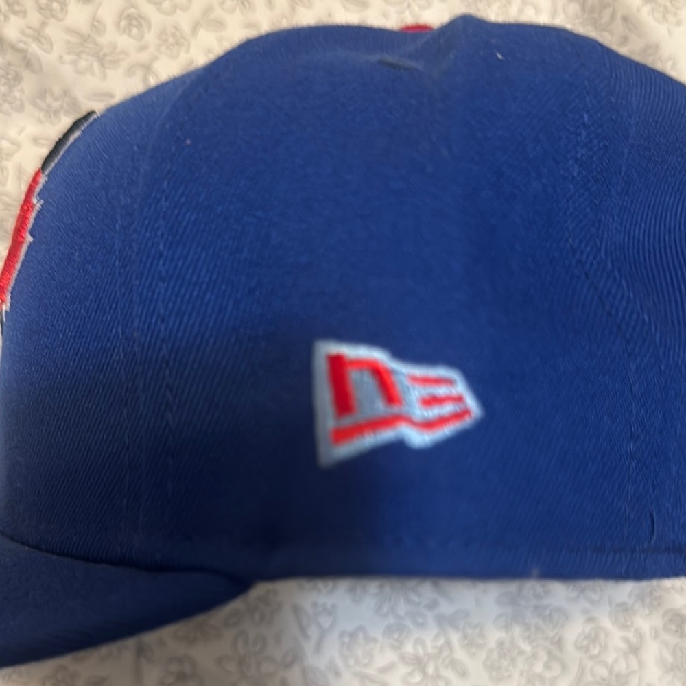 Blue 59fifty Cap With Unique Patch - image 4